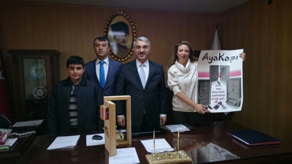 Aziziye Şehit Orhan Ayan Ortaokulu Bilim Olimpiyatlarında
