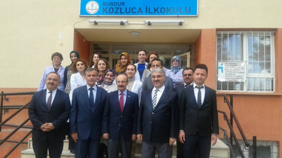 Kozluca Kasabasında Halk Eğitim Merkezi Kursu Sertifika Töreni