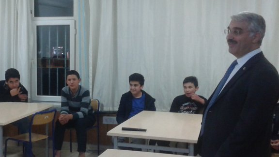 Gölhisar Anadolu İmam Hatip Lisesi Pansiyon Öğrencileri ile Buluşma