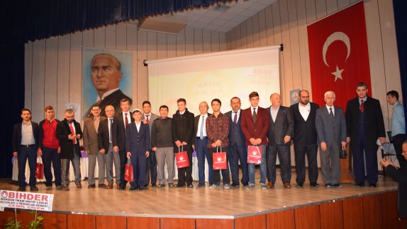 Genç Sada Kuran-ı Kerim Güzel Okuma Yarışması Finali Burdur Öğretmen Evinde Yapıldı.