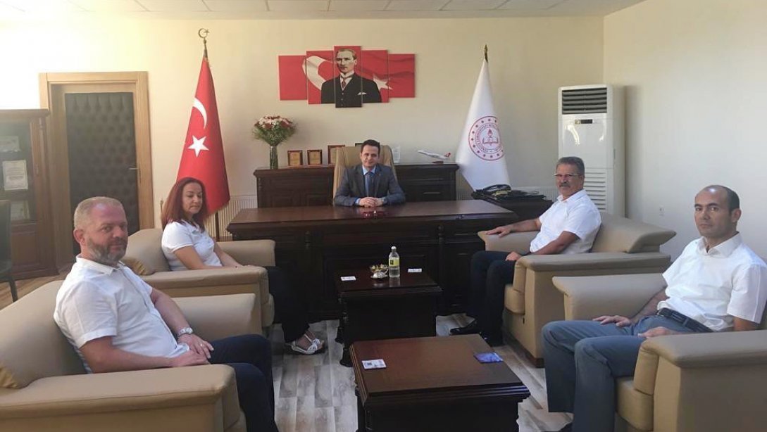 Türk Eğitim Sen İl Yönetiminden Milli Eğitim Müdürü Emre ÇAY'a Hayırlı Olsun Ziyareti