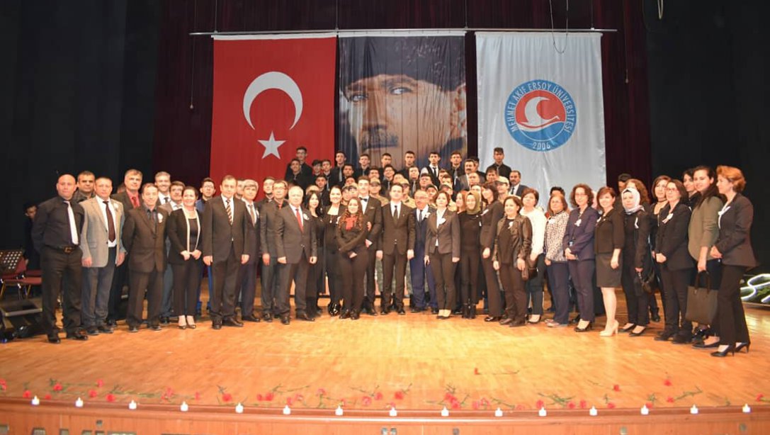 Cumhuriyetimizin Kurucusu Mustafa Kemal Atatürk 'ün vefatının 81. Yıldönümü dolayısıyla anma programı düzenlendi.