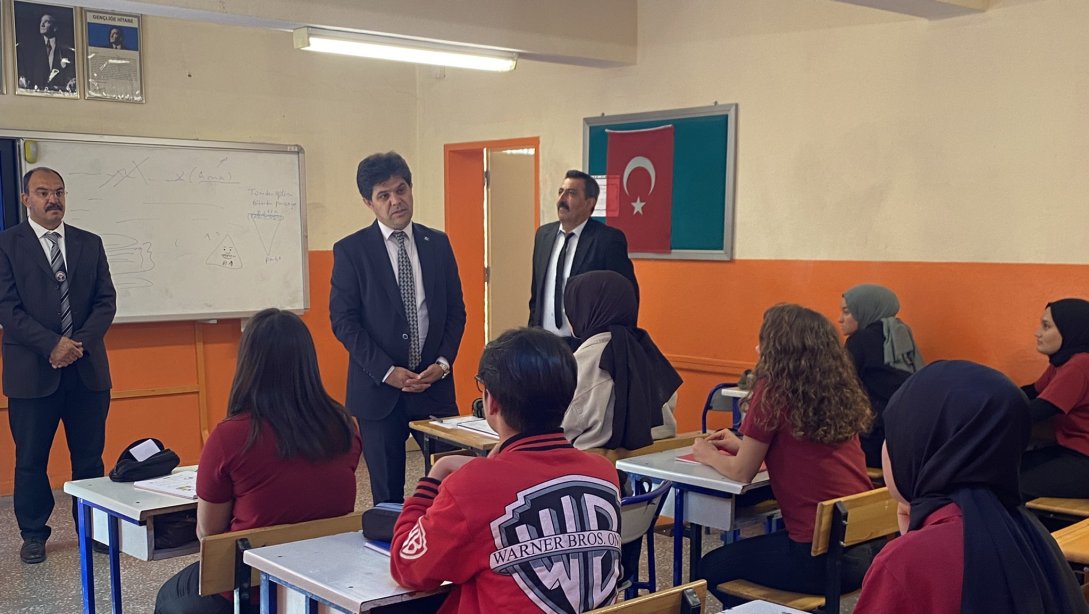 İl Millî Eğitim Müdürümüz Sayın Muhammed ÖZDEMİRCİ, Burdur Lisesi'ni Ziyaret Etti