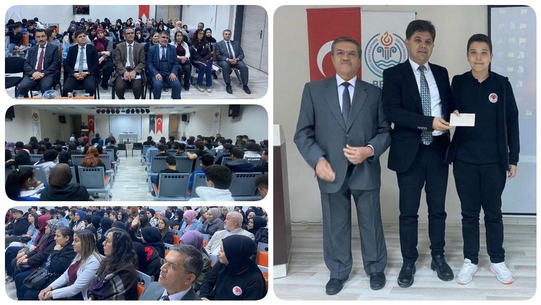 Burdur Anadolu İmam Hatip Lisesi, İmam Hatip Okullarının Kuruluş Yıl Dönümünde Anlamlı Bir Söyleşi Gerçekleştirdi