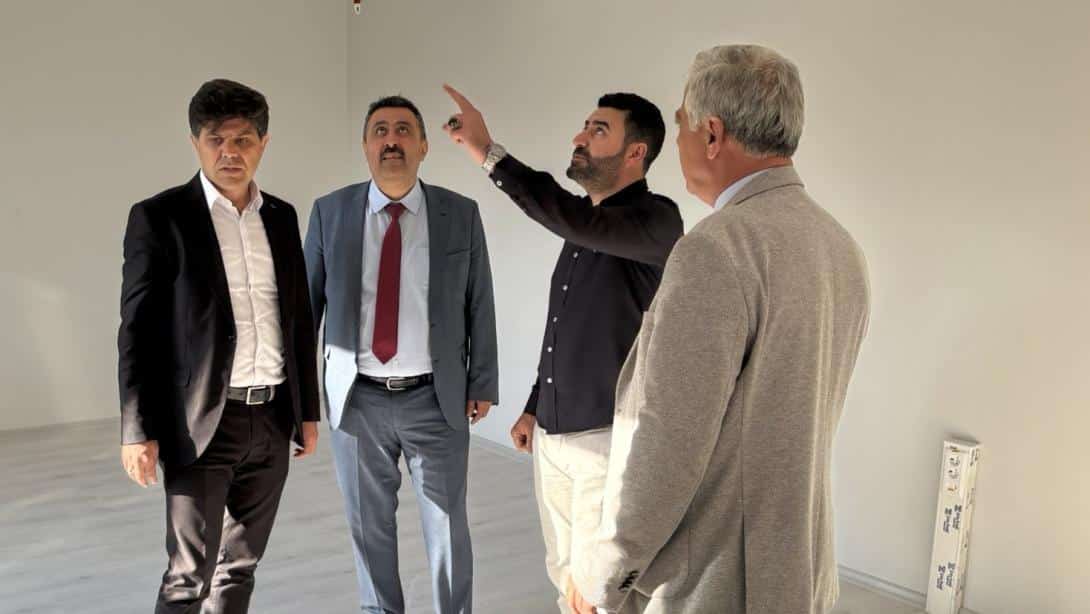 İl Millî Eğitim Müdürümüz Sn. Muhammed ÖZDEMİRCİ, ilçe ziyaretleri 